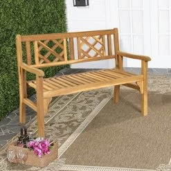 Costway Patio Outdoor Solid Wood Bench Folding Loveseat Chair Park Garden Deck Furniture 15 Costway Patio Outdoor Solid Wood Bench Folding Loveseat Chair Park Garden Deck Furniture -Outdoor Furniture Store GUEST 6799a062 ba0d 48b9 b7bf f4d5fd64c7c3