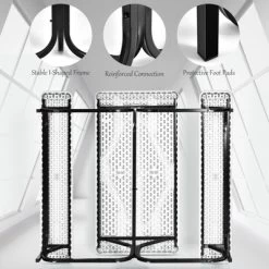 Costway Picnic Table Bench Set Outdoor Backyard Patio Garden Party Dining All Weather White -Outdoor Furniture Store GUEST 68a8b1d2 8d12 44b2 b63b 6743a7a299b8