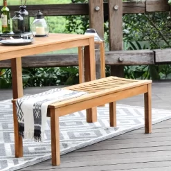 Chester 3pc Outdoor Teak Wood Picnic Set - Cambridge Casual -Outdoor Furniture Store GUEST 69e1f05e 258c 46a1 b4bc 57a3550caea8