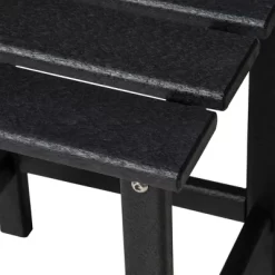 Outsunny Patio Side Table, 18" Square Outdoor End Table, HDPE Plastic Tea Table For Adirondack Chair, Backyard Or Lawn -Outdoor Furniture Store GUEST 6b3c84b4 98f1 4306 9272 b2ff000d4c05