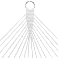 Sunnydaze Decor Sunnydaze 2-Person Quilted Printed Fabric Spreader Bar Hammock/Pillow With S Hooks And Hanging Chains - 450 Lb Weight Capacity -Outdoor Furniture Store GUEST 6b61ad16 96df 4877 8966 c20399b8c426