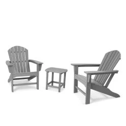 3pk Seating Set With Plastic Resin Adirondack Chairs & Side Table - EDYO LIVING 25 3pk Seating Set With Plastic Resin Adirondack Chairs & Side Table - EDYO LIVING -Outdoor Furniture Store GUEST 6bd34f4d eaa6 4d18 b107 612ad80af80e