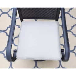 7pc Patio Dining Set With 360 Swivel Chairs With Cushions And 59"x35" Steel Table - Captiva Designs -Outdoor Furniture Store GUEST 6bd95fb7 4b3f 4d90 8468 ee71867883b9