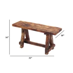 Wooden Garden Patio Bench Brown - The Urban Port -Outdoor Furniture Store GUEST 6bdc87f8 d75c 4ec4 8493 0b65203eb56e