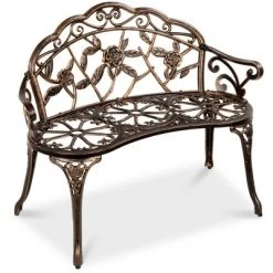 Best Choice Products Outdoor Bench Steel Garden Patio Porch Furniture W/ Floral Accent, Antique Finish 18 Best Choice Products Outdoor Bench Steel Garden Patio Porch Furniture W/ Floral Accent, Antique Finish -Outdoor Furniture Store GUEST 6bfd4f80 5a08 4e0f aa02 e8d8d69827fb