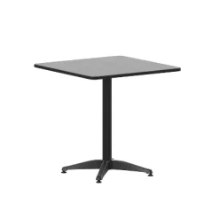 Emma And Oliver 27.5'' Square Aluminum Indoor-Outdoor Table With Base 5 Emma And Oliver 27.5'' Square Aluminum Indoor-Outdoor Table With Base -Outdoor Furniture Store GUEST 6c76d169 7b91 4b62 a802 f203680b0136