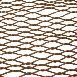 Sunnydaze Decor Sunnydaze Large Double Wide Two-Person Polyester Rope Hammock With Steel Stand - 400 Lb Weight Capacity/15' Stand - Brown -Outdoor Furniture Store GUEST 6d6d2dd5 113d 4933 a21f 484c08c700d2
