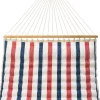 11.5' Pillowtop Outdoor Fabric Hammock Twill Stripe Red/Blue/White - Threshold™