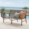 Ridley Outdoor Wicker & Metal Loveseat - Gray - Crosley 1 Ridley Outdoor Wicker & Metal Loveseat - Gray - Crosley -Outdoor Furniture Store GUEST 706cf3f1 dda8 4a3f 9272 ebc02cd13e76