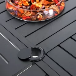 5pc Patio Dining Set With Rattan Arm Chairs & Round Steel Table - Captiva Designs -Outdoor Furniture Store GUEST 711c0877 2608 4c3a 8eaf bd0d2f819d69