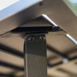 5pc Patio Dining Set With Steel Table With 1.57" Umbrella Hole & Padded Arm Chairs - Captiva Designs -Outdoor Furniture Store GUEST 72f714fb 235e 43b7 a22f 16ad4e557746