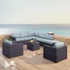 Biscayne 7pc Outdoor Wicker Sectional Set - Mist - Crosley -Outdoor Furniture Store GUEST 734d0ce4 1f93 4b3b 9ce9 11bbefbe3e3b