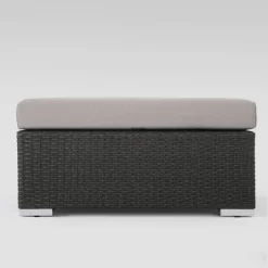 Santa Rosa 8pc Wicker Sectional Sofa Set - Gray/Silver - Christopher Knight Home -Outdoor Furniture Store GUEST 737a0361 d67d 4211 bea0 b9f9eec66fab