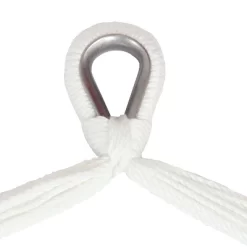 Sunnydaze Decor Sunnydaze Polyester Rope Hanging Caribbean-Style Hammock Chair Swing For Patio, Porch, Or Yard - Lagoon Stripes -Outdoor Furniture Store GUEST 73d20a5d 3f2c 44ef aa22 c5f079eeb987