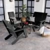Italica 4pc Outdoor Set With Modern Adirondack Chairs, Double Wide Adirondack Chairs & Table - Highwood -Outdoor Furniture Store GUEST 73f839fc fb3f 4b6a 9655 eb6ad1c87187
