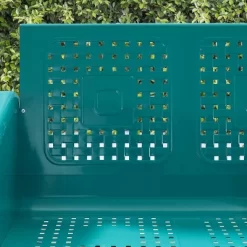 Bates Outdoor Loveseat Glider - Turquoise Gloss - Crosley -Outdoor Furniture Store GUEST 74941990 0931 49bb 8900 e4043ccbc4f0