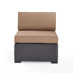Biscayne Outdoor Steel Armless Chair - Crosley -Outdoor Furniture Store GUEST 7588af23 e3e3 4479 9559 466884d8ac52