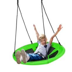 Costway 40'' Nest Tree Swing Outdoor Round Swing For Backyard BlueGreen -Outdoor Furniture Store GUEST 76ab3eb3 477e 42b6 bcb4 ae9bb5766815
