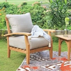 Cambridge Casual Caterina Teak Outdoor Patio Arm Chair -Outdoor Furniture Store GUEST 76bc6bc4 1d41 419d 8749 40744d01ce04