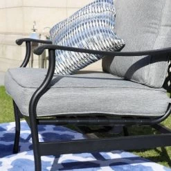 2pc Steel Outdoor Patio Accent Chairs - Lokatse -Outdoor Furniture Store GUEST 780739d3 d71d 4f6c 87bd fdf1c8f81fac
