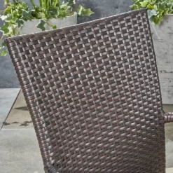 Hayes 9pc Wood & Wicker Expandable Dining Set - Natural/Brown - Christopher Knight Home 8 Hayes 9pc Wood & Wicker Expandable Dining Set - Natural/Brown - Christopher Knight Home -Outdoor Furniture Store GUEST 7835edaf b2a0 4372 8c78 cccbbf6fad15