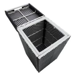 2pc Maksville Aluminum Patio Loveseat & Trash Can - MiBasics -Outdoor Furniture Store GUEST 787247df 6f69 4b26 a81d 2514eda8b202