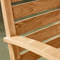 Logan Teak Patio Rocking Chair With Bottle Holder - Light Brown - Cambridge Casual -Outdoor Furniture Store GUEST 79547423 2225 4743 99a1 7edb9fa96cc6