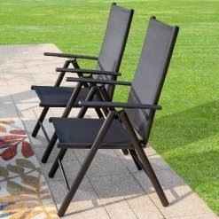 7pc Patio Dining Set With Rectangular Expandable Table & Reclining Chairs - Captiva Designs -Outdoor Furniture Store GUEST 795ce59b f91a 40d2 879f d59d754e9a14