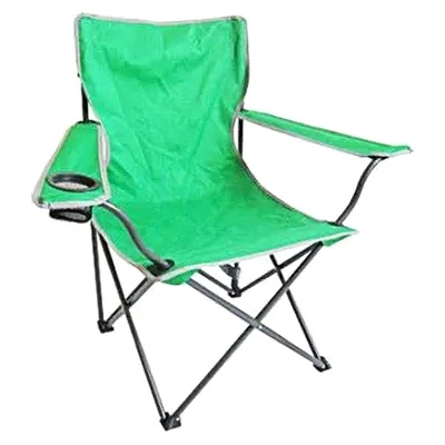 Four Seasons Courtyard OC500S-V Self Enclosing Lightweight Quad Chair With Cupholder For Camping, Sporting Events, And Tailgating, Blue (6 Pack) 4 Four Seasons Courtyard OC500S-V Self Enclosing Lightweight Quad Chair With Cupholder For Camping, Sporting Events, And Tailgating, Blue (6 Pack) - Image 2