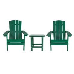Emma And Oliver Three Piece Hammond Adirondack Style Conversation Set With Two Chairs And Matching Side Table For Indoor And Outdoor Use 33 Emma And Oliver Three Piece Hammond Adirondack Style Conversation Set With Two Chairs And Matching Side Table For Indoor And Outdoor Use -Outdoor Furniture Store GUEST 7c469a62 36b9 4295 85a6 3c448d9c58ee