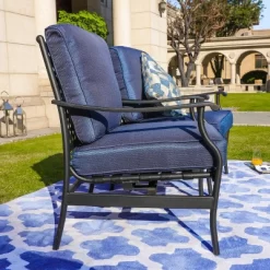2pc Steel Outdoor Patio Accent Chairs - Lokatse -Outdoor Furniture Store GUEST 814d404e 91c0 4a8a ad35 0844fe0bd404