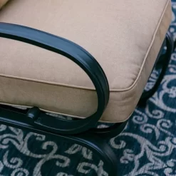 Captiva Designs 7pc Outdoor Dining Set With C-Spring Motion Chairs & Metal Table With Umbrella Hole 27 Captiva Designs 7pc Outdoor Dining Set With C-Spring Motion Chairs & Metal Table With Umbrella Hole -Outdoor Furniture Store GUEST 81536340 aae5 46b1 b15b ead7b10ac673