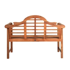 Lutyens 3-Seat Arched Acacia Wood Outdoor Garden Patio Bench - JONATHAN Y -Outdoor Furniture Store GUEST 819ed57a fa38 415e a857 cc41437131b0