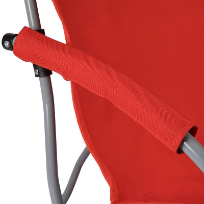 Picnic Time Tranquility Portable Beach Chair - Red 8 Picnic Time Tranquility Portable Beach Chair - Red - Image 6