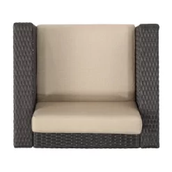 Puerta 5pc All-Weather Wicker Patio Club Chairs With Firepit Brown/Gray - Christopher Knight Home 22 Puerta 5pc All-Weather Wicker Patio Club Chairs With Firepit Brown/Gray - Christopher Knight Home -Outdoor Furniture Store GUEST 83a46f5f c33b 4e4e a04a 584383526adb