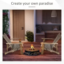 Outsunny Outdoor Adirondack Chair, Wooden Loveseat Bench, Lounger Armchair With Flat Back For Garden, Deck, Patio, Fire Pit 13 Outsunny Outdoor Adirondack Chair, Wooden Loveseat Bench, Lounger Armchair With Flat Back For Garden, Deck, Patio, Fire Pit -Outdoor Furniture Store GUEST 849061f2 ca8f 49e0 a070 75da1f36807d