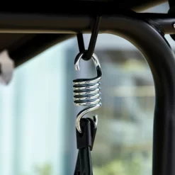 Outsunny Patio Swing Chair With Canopy, Seats 2 Adults Loveseat Bench With Canopy, Armrests, A-Frame Steel, Breathable Mesh, Black 10 Outsunny Patio Swing Chair With Canopy, Seats 2 Adults Loveseat Bench With Canopy, Armrests, A-Frame Steel, Breathable Mesh, Black -Outdoor Furniture Store GUEST 871837e2 4b90 41ed 990d c9e4ee0d5943