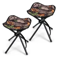 Costway 2 Pack Folding Hunting Stool Lightweight Foldable Outdoor Stool Seat -Outdoor Furniture Store GUEST 89eae2cd f09e 4df2 aa39 839ca5e24bb2