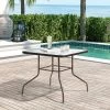 Outdoor Square Dining Table With Umbrella Hole - Crestlive Products -Outdoor Furniture Store GUEST 8ade31d5 ac3c 42fc a6d1 da5e5f8603e7