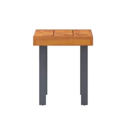 Emma And Oliver Rustic Natural Acacia Wood Bench With Seating For Two, Flared Wooden Legs And Slatted Surface For Indoor And Outdoor Use -Outdoor Furniture Store GUEST 8b0dace8 7381 466b bf89 008256099f6d 1