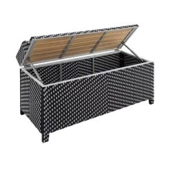 2pc Maksville Outdoor Aluminum Storage Bench & Trash Can - MiBasics -Outdoor Furniture Store GUEST 8bb9e645 d1e4 4cf5 a9c0 96996130a361 1