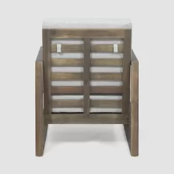 Belgian 6pc Acacia Wood Fire Conversation Set - Christopher Knight Home -Outdoor Furniture Store GUEST 8bdfc2a8 053f 4173 a304 8d29191cef86