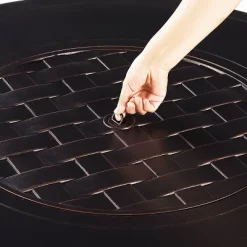 Oakland Living 5pc Deep Seating Swivel Aluminum Outdoor Patio Fire Pit Dining Set With 44" Round Fire Table With Weave Pattern Copper 21 Oakland Living 5pc Deep Seating Swivel Aluminum Outdoor Patio Fire Pit Dining Set With 44" Round Fire Table With Weave Pattern Copper -Outdoor Furniture Store GUEST 8d0c8964 0664 41f5 9c00 3f149900d6f8