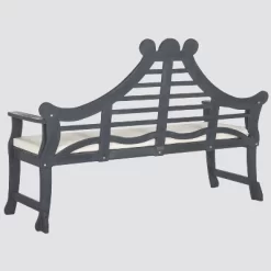 Azusa Bench - Gray/Beige - Safavieh -Outdoor Furniture Store GUEST 8dbe54b6 95c6 475d 952d 95a5580d897e