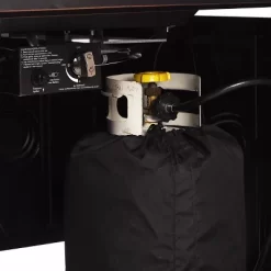 5pc Set With 42" Square Outdoor Aluminum Fire Table & Four Chairs - Oakland Living -Outdoor Furniture Store GUEST 8eac4849 c80c 4336 b396 852c7049e457