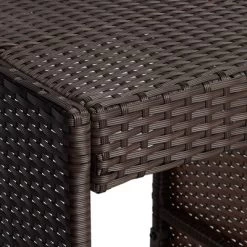 Teal Island Designs Modern Rattan Rectangular Outdoor Bar Table And Chairs Furniture 39 1/2" X 19 3/4" Dark Brown For Front Porch Patio 14 Teal Island Designs Modern Rattan Rectangular Outdoor Bar Table And Chairs Furniture 39 1/2" X 19 3/4" Dark Brown For Front Porch Patio -Outdoor Furniture Store GUEST 8f213a46 58cc 4b55 974e 8a8672588f25