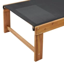 Sunapee Acacia Wood Outdoor Lounge Chair With Mesh Seating - Natural - Alaterre Furniture -Outdoor Furniture Store GUEST 8f584ef0 dc81 4d3c 9cc4 a3c8b43aec37