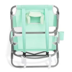 Ostrich Lightweight Portable Outdoor On Your Back Folding Chair For Relaxing With 5 Seat Adjustment Backpack Straps And Cup Holder, Teal (2 Pack) -Outdoor Furniture Store GUEST 907f3a4b 09d4 4c1f 8428 c3df6c3cb2cf 2