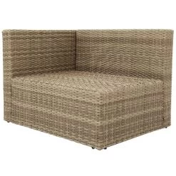 5pc Wicker Patio Seating Set With Cushions - Brown/Beige - GODEER -Outdoor Furniture Store GUEST 90fc37f6 4eb0 4446 9c40 b1c3da55c1cd