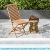 Costway 2 PCS Patio Folding Chair Teak High Back Dining Slatted Seat Portable Outdoor -Outdoor Furniture Store GUEST 912ee89e a47b 47bf 9eae f016200213b6